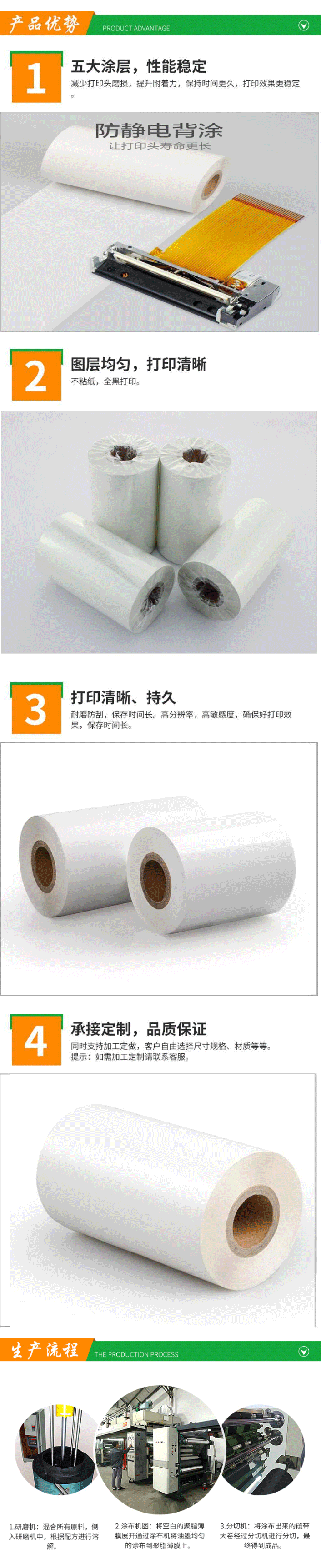 白色樹(shù)脂基碳帶優(yōu)勢(shì)展現(xiàn)