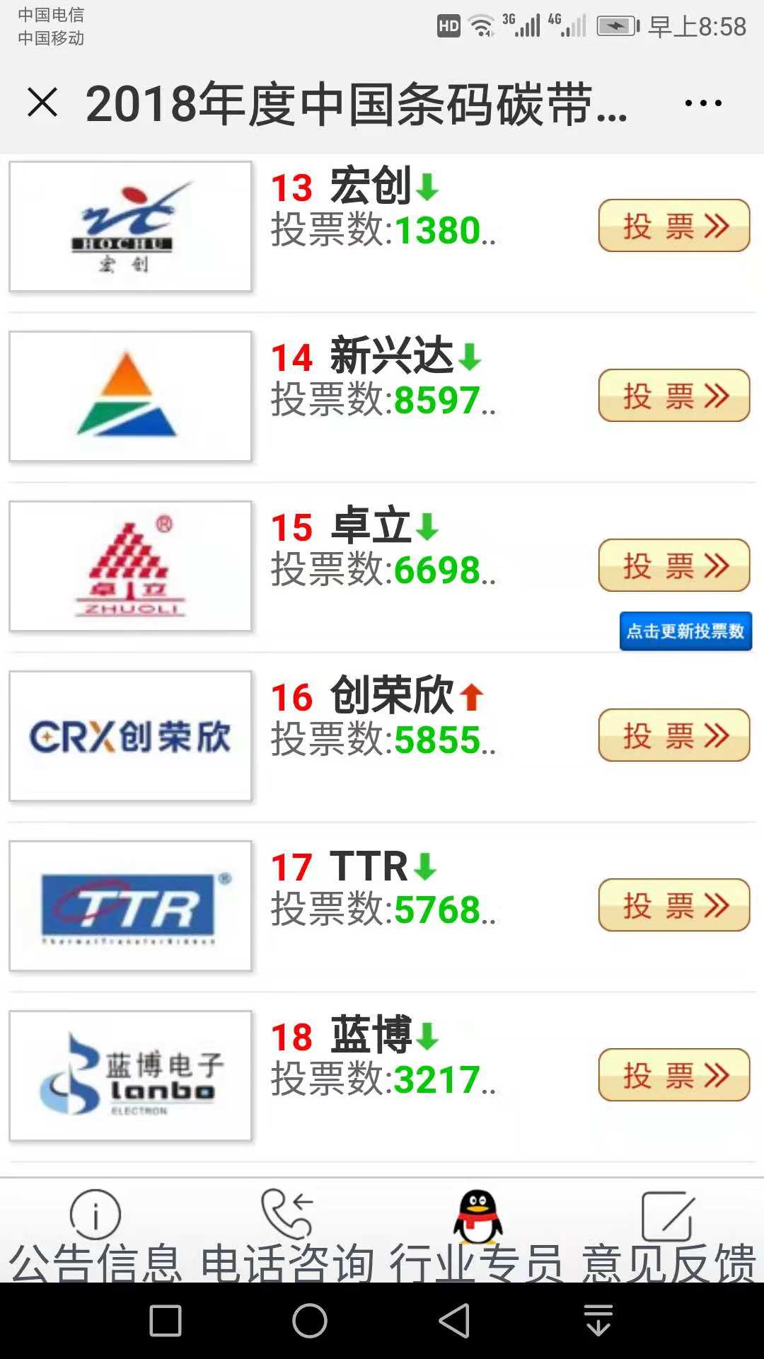 2018年度中國(guó)條碼碳帶十大品牌評(píng)選4